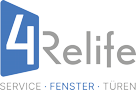 4-relife – Service | Fenster | Türen Logo
